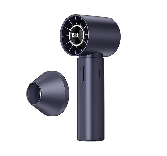 🌪️Ventilador Portátil Turbo T12 - Refrescamiento Ultrarrápido; Control Digital ❄️