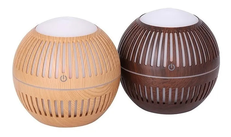 ☁️ Humidificador Ultrasónico Compacto de 200ml | Difusor de Aromas con Luz LED 🌈