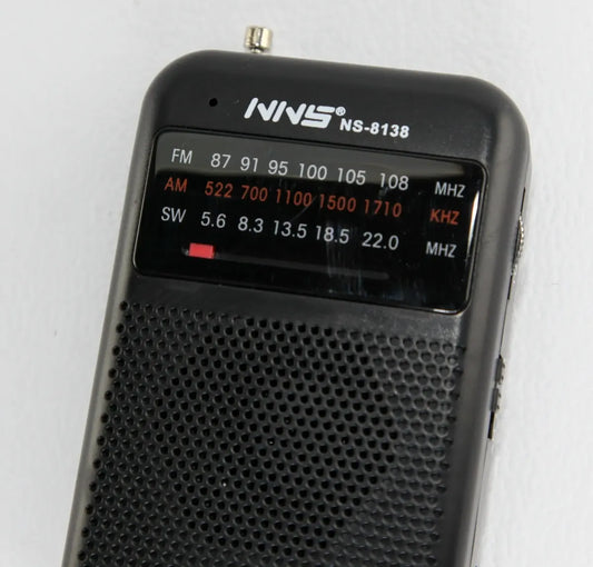 📻 Radio de Mano Portátil Analógica | AM / FM / SW con Antena Telescópica ✨
