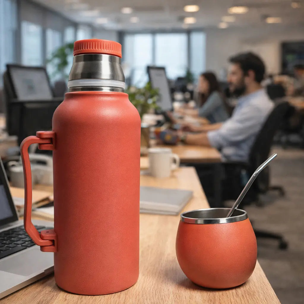 Termo de Yerba Mate Premium de Gran Capacidad