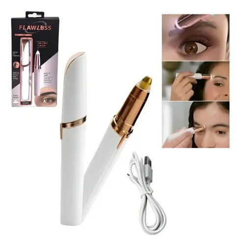 Depilador de Cejas Portátil y Recargable
