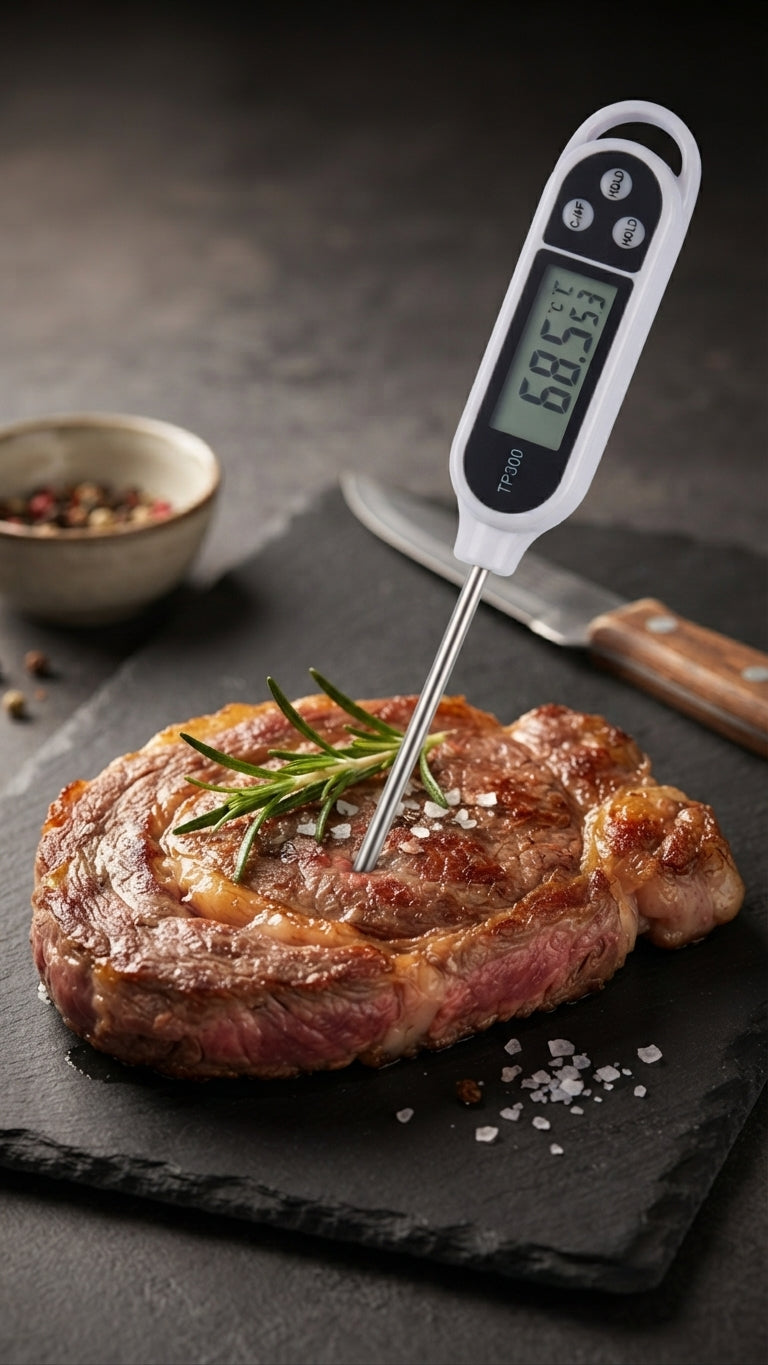 Termómetro Digital de Cocina TP300 para Alimentos 🥩🌡️
