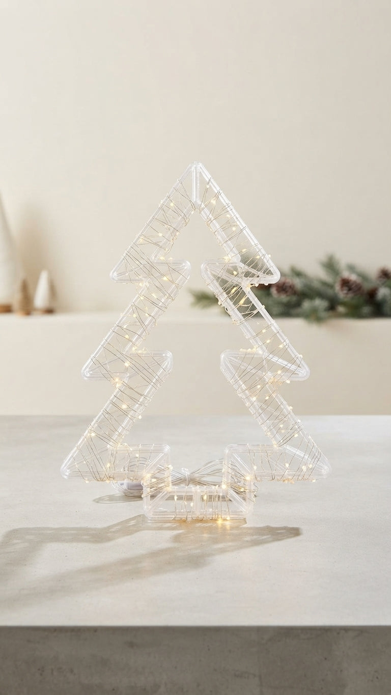Árbol de Navidad Navideño 3D Colgante con Luces LED de Alta Luminosidad 🎄✨