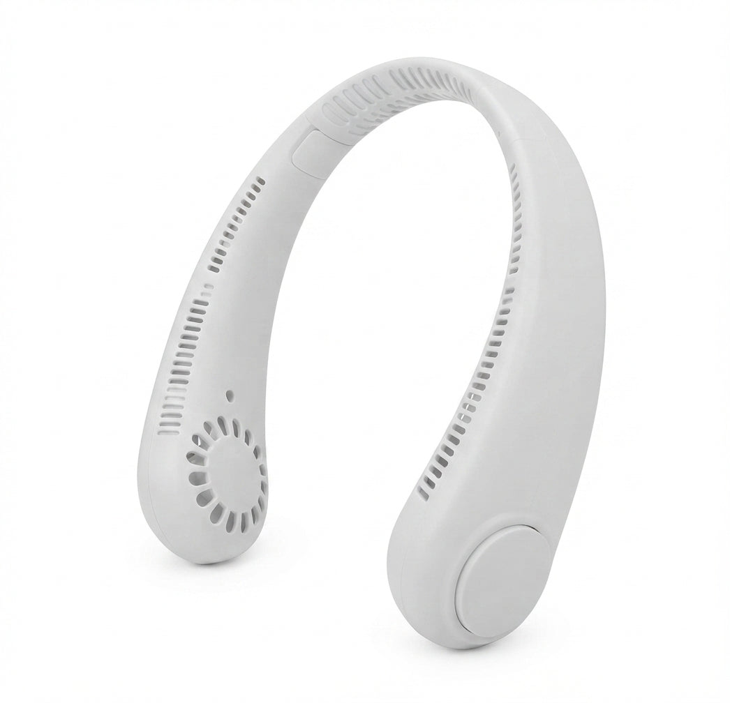 🌬️✨ Ventilador de Cuello Portátil Recargable USB-C 3 Velocidades Sin Aspas 🌀