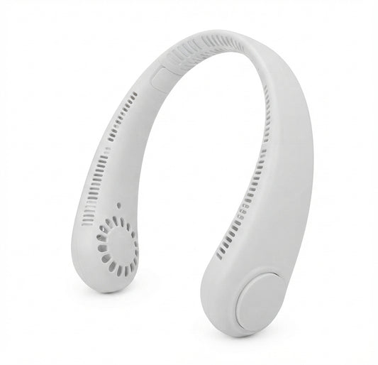 🌬️✨ Ventilador de Cuello Portátil Recargable USB-C 3 Velocidades Sin Aspas 🌀