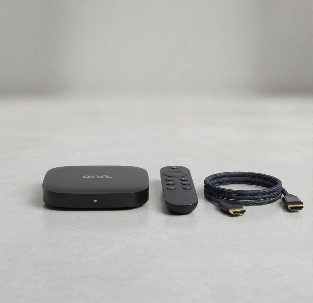 Tv Box Genérico Onn 4K Streaming Box Google TV Asistente De Voz Control 📺🔥
