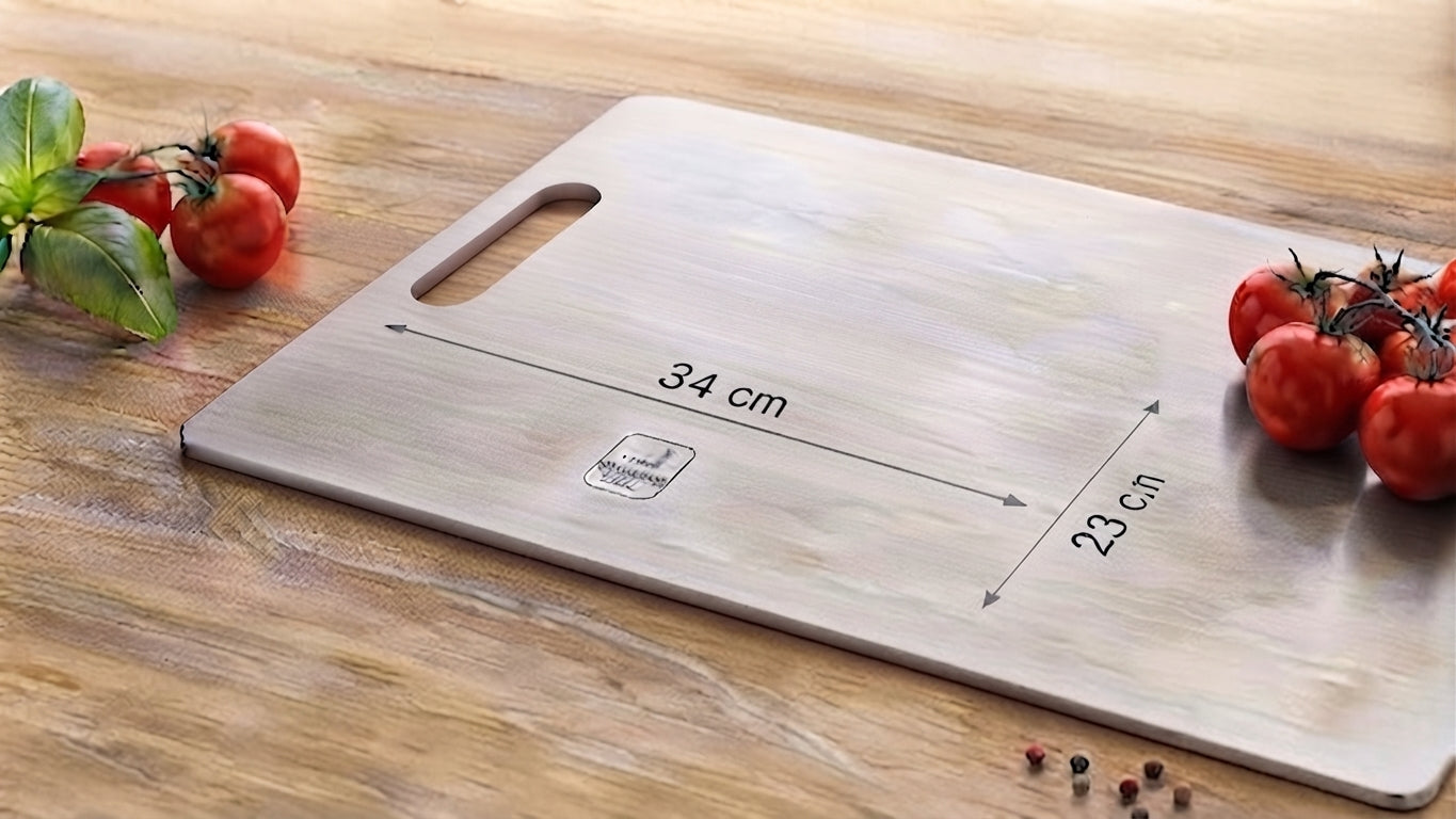 🔪¡Tabla De Cortar Picar De Acero Inoxidable 34x23 Cocina Higiénica! 🔪✨
