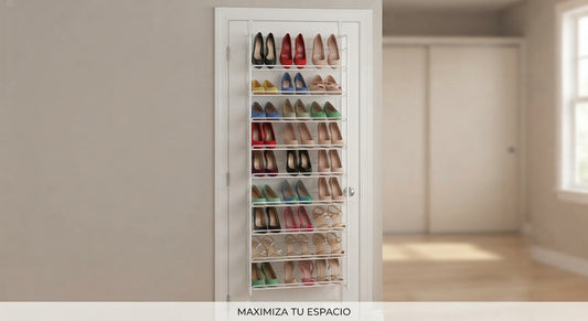🚪👟 Organizador Zapatero Colgante Para Puerta Ahorro De Espacio Gran Capacidad 🏠✨