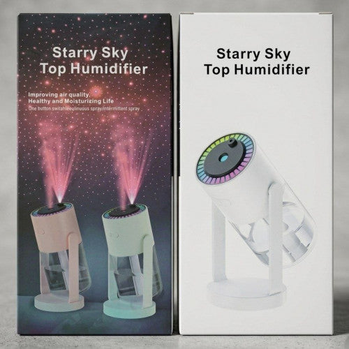 Humidificador Proyector Cielo Estrellado con Luz LED RGB