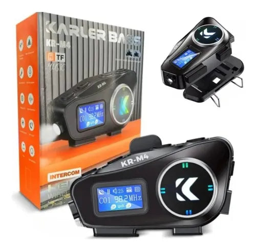 Intercomunicador Bluetooth para Moto KR-M4