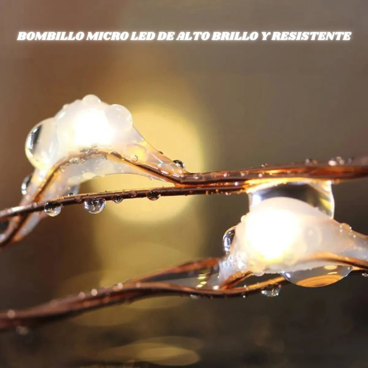 Luces LED Navideñas en Racimo