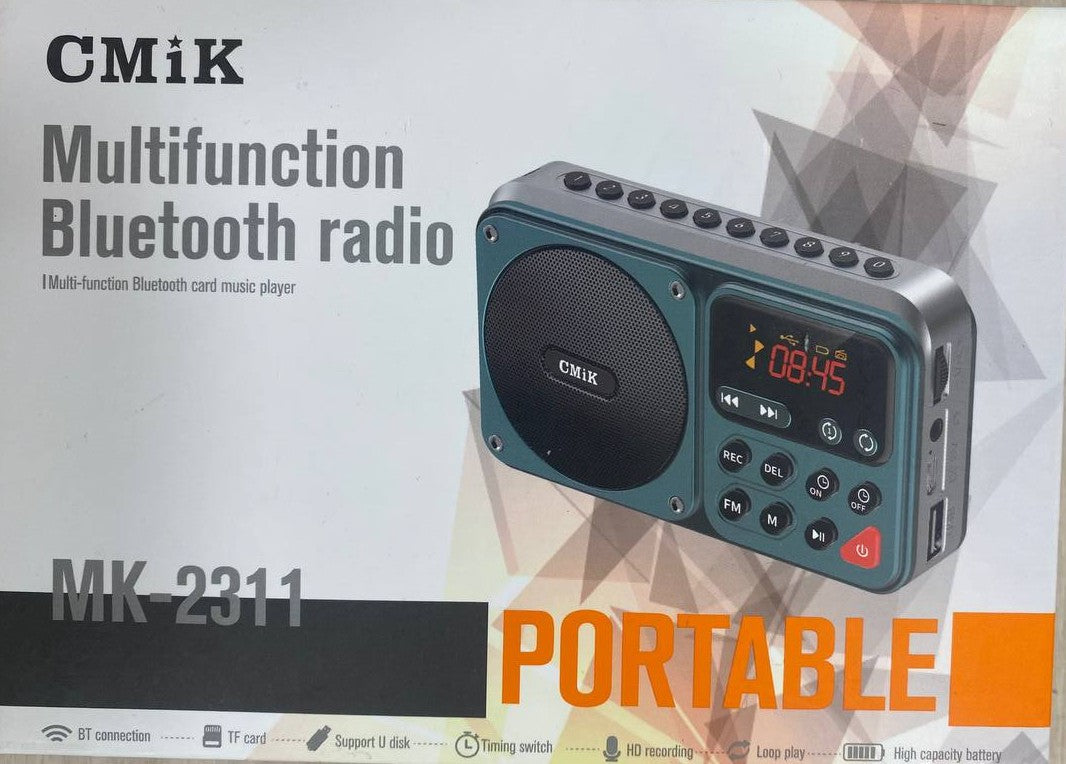 Radio Bluetooth Multifuncional Cmik