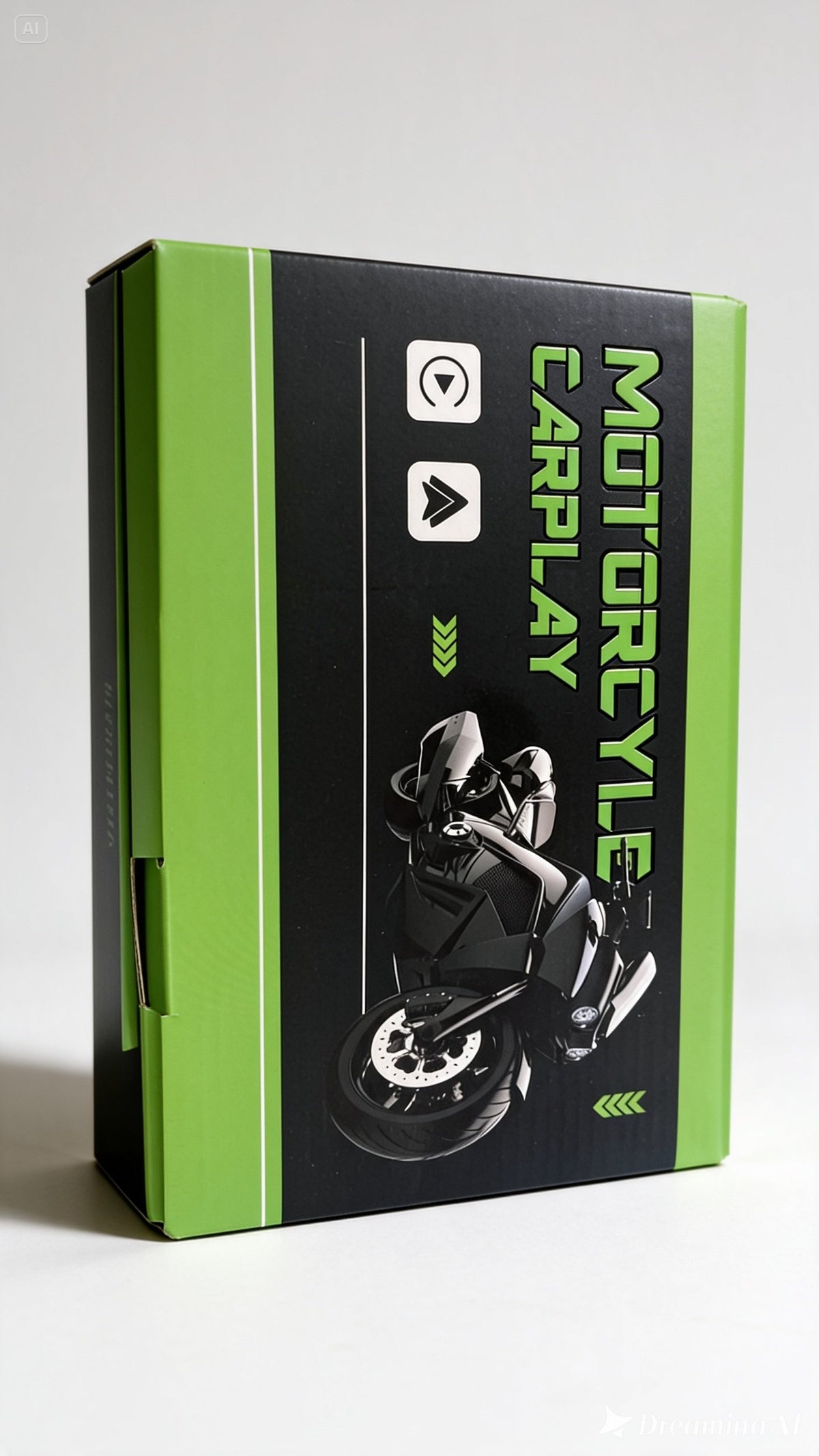 Pantalla Para Moto Apple Carplay Android Auto Inalambrico Dvr 📱🏍️