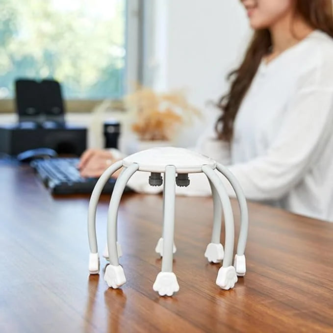 💆♂️ Masajeador de Cabeza Inteligente: Relax Profundo y Tecnología TMS 💆♀️