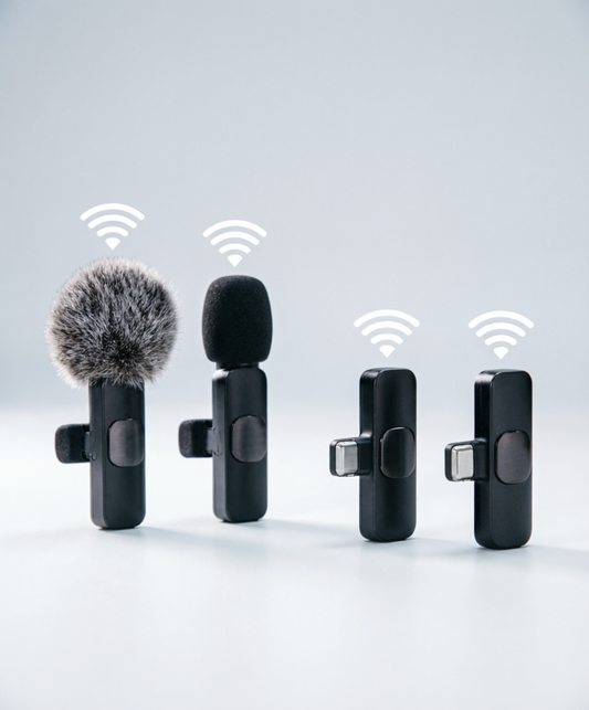 🎙️ Micrófono Inalámbrico K9 Pro Boost Tech | Dual Transmitter; Receiver ✨