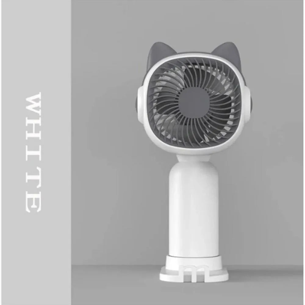 😺¡Refréscate con Estilo y Ternura con este Ventilador de Gato!😺