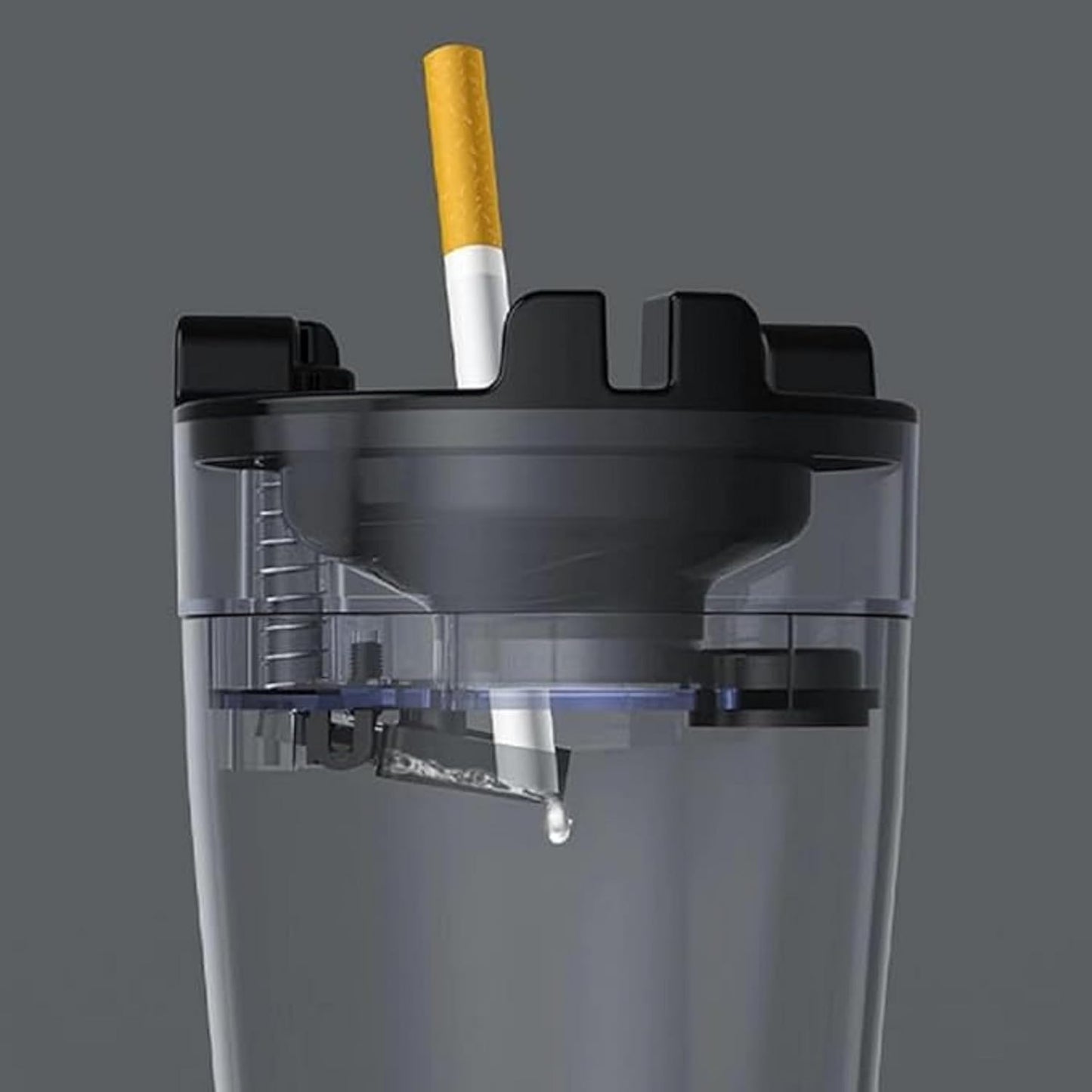 🚗 Cenicero para Auto con Tanque de Agua: ¡Extinción Instantánea y Cero Olores! 🚭
