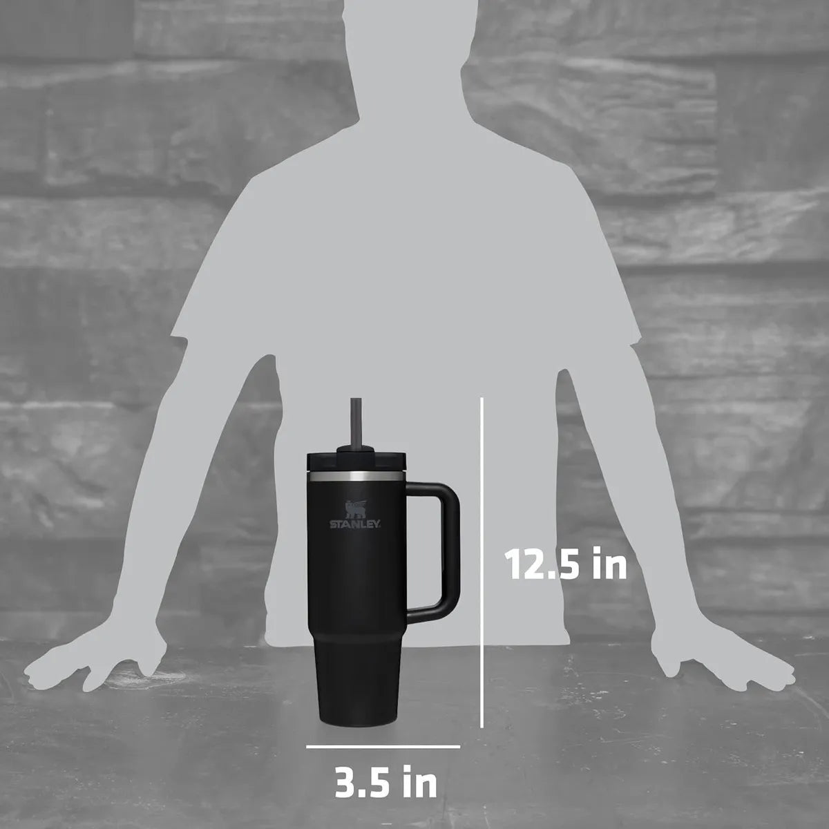 🥤 Stanley Quencher H2.0 FlowState™ Tumbler – 1.18L / 40oz ✨