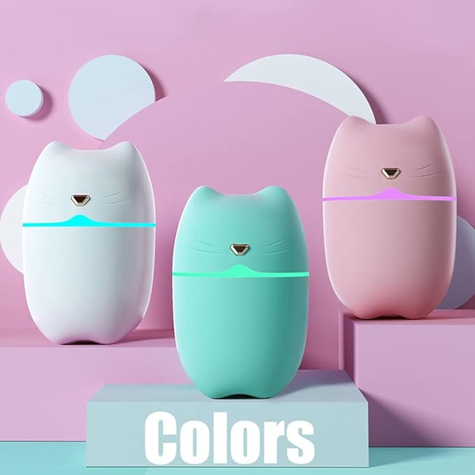 Mini Humidificador Kawaii Gatito Modelo A6