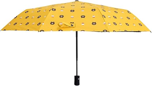 🐻 Sombrilla Automática Premium "Oso" | Diseño Personalizado &amp; Ultra Resistente ☔