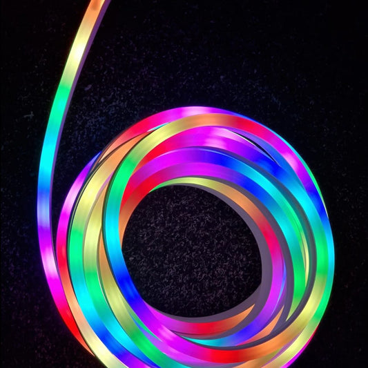 🌈 Manguera Cuerda LED Neon Rope Light IC-RGB | 5 Metros Inteligente ✨