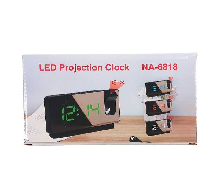 ⏰ Reloj Despertador Digital LED Pro | Proyección de Hora y Clima 🌌