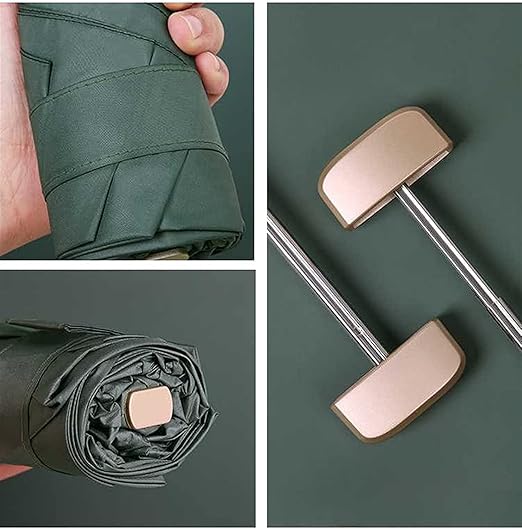 ☔ Sombrilla Portátil Mini - 5 Pliegues | Ultraligera y Protección UV ☀️