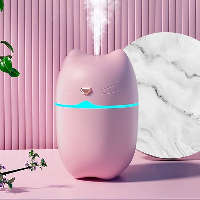 Mini Humidificador Kawaii Gatito Modelo A6