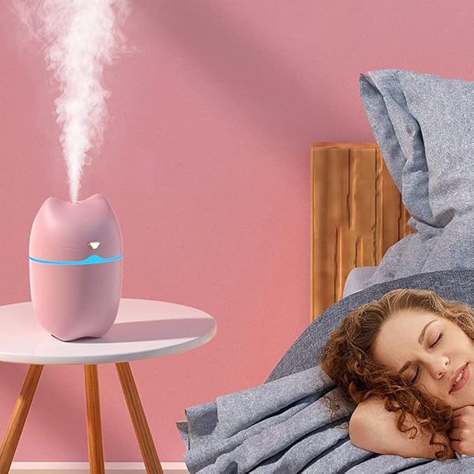 Mini Humidificador Kawaii Gatito Modelo A6