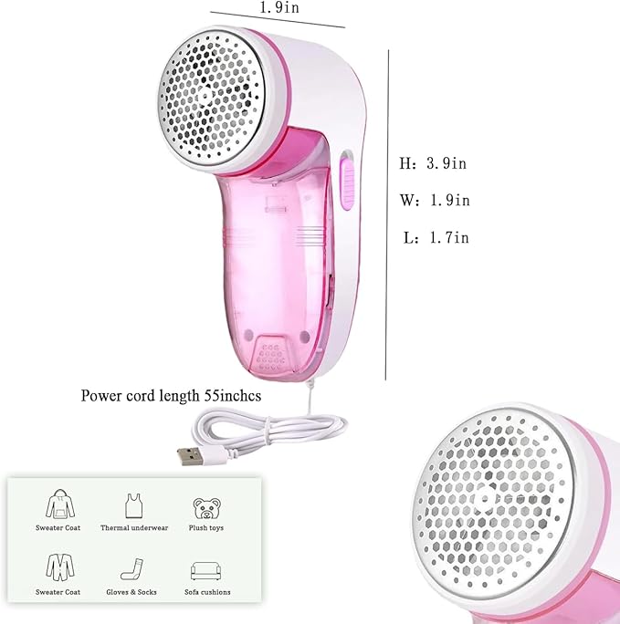 ✨ Removedor de Pelusas Shawn Star | Afeitadora de Telas Eléctrica 👕