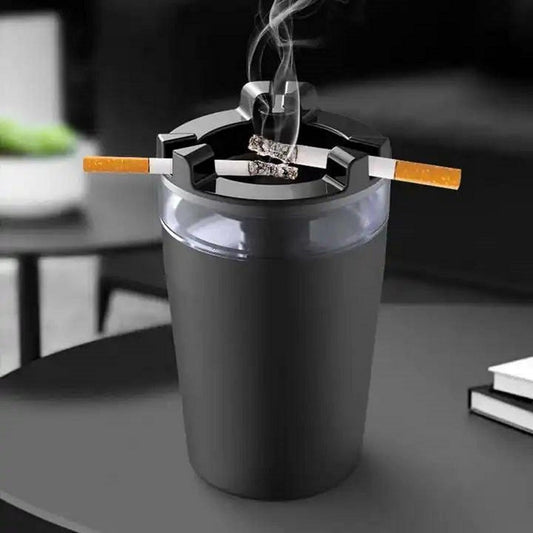 🚗 Cenicero para Auto con Tanque de Agua: ¡Extinción Instantánea y Cero Olores! 🚭