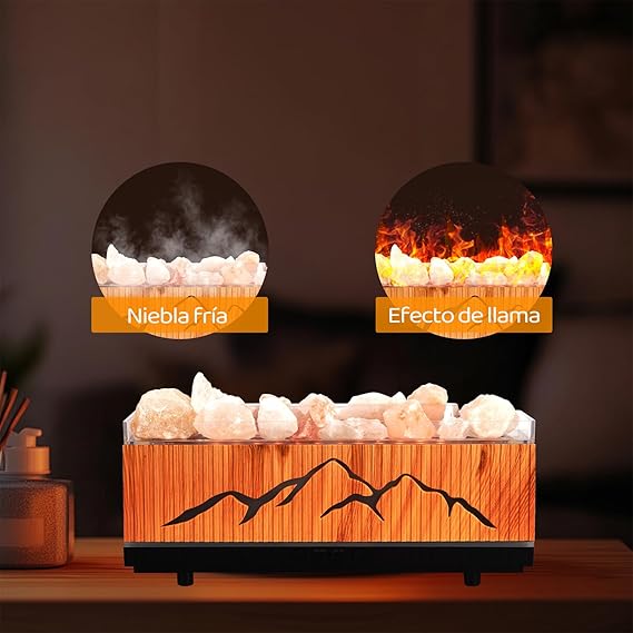 🔥 Difusor de Aromas "Llama de Sal"