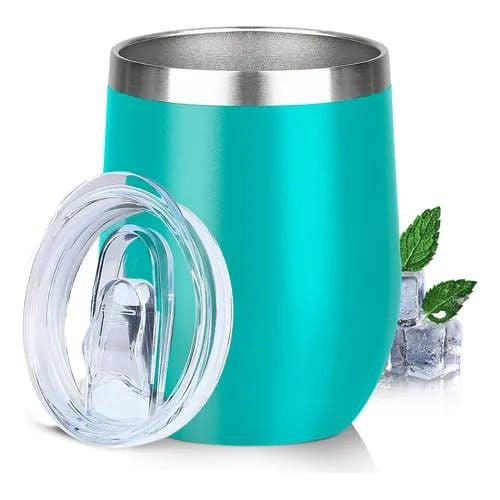 Vaso Térmico Acero Inoxidable 350ml - Tapa Antiderrames