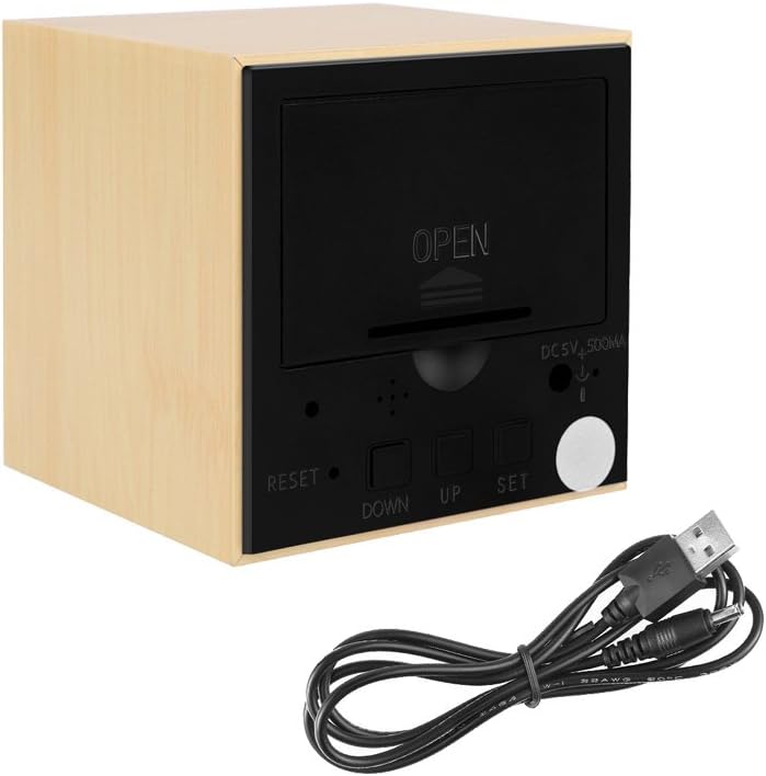 ⏰ Reloj Despertador Digital Onerbuy: Estilo Nórdico y Tecnología Inteligente 🪵