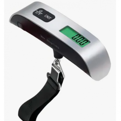 ⚖️ Báscula Digital Colgante Para Maletas y Equipaje 50kg / 110lb 🧳✈️