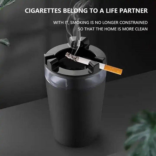 🚗 Cenicero para Auto con Tanque de Agua: ¡Extinción Instantánea y Cero Olores! 🚭