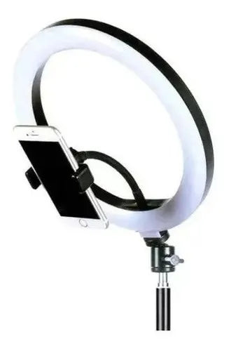 Aro de Luz LED Profesional de 10 Pulgadas con Trípode