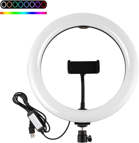 Aro de Luz LED RGB Soft Ring Light MJ36