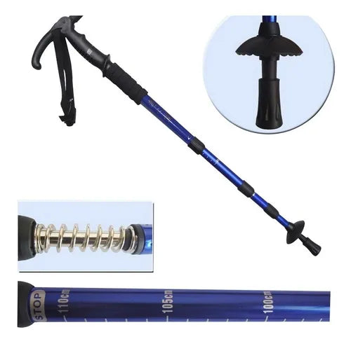 Baston Trekking con Linterna