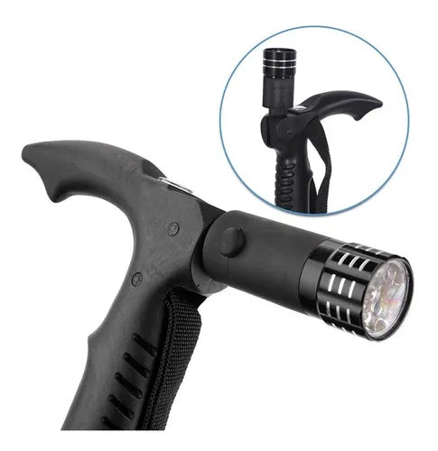 Baston Trekking con Linterna