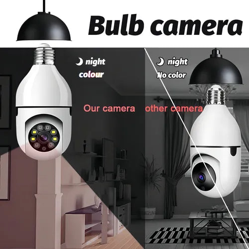 Camara Bombillo Inteligente de Seguridad