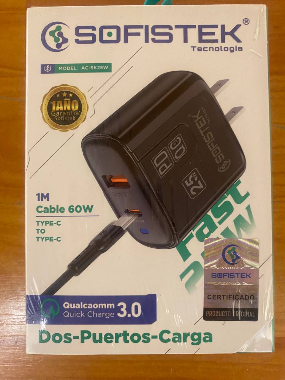 Cargador Qualcaomm 3.0