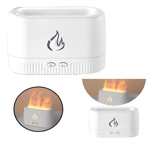 🔥 Humidificador y Difusor de Aroma "Efecto Llama" | 200ml ✨