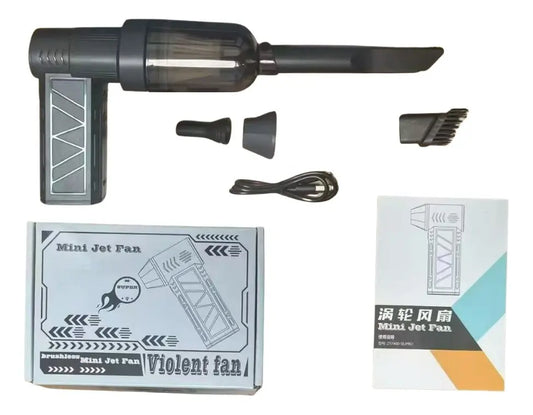 🌪️ Soplador Turbo Ventilador Portátil Mini Jet Fan | Motor Brushless de 90,000 RPM ✨