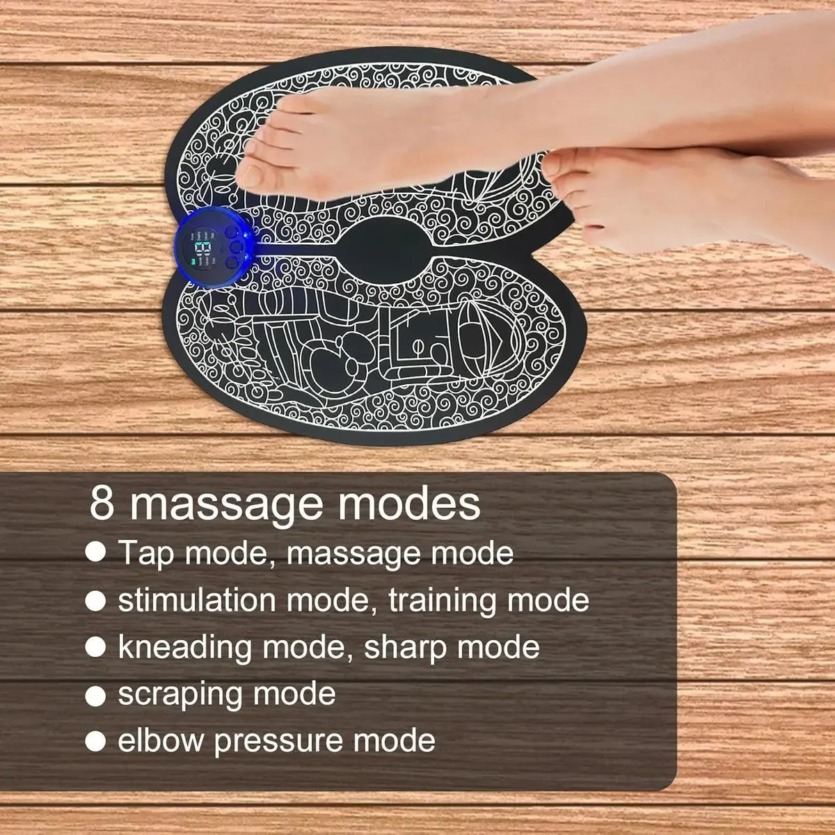 👣 Tapete Masajeador EMS: Electroestimulación y Bienestar para tus Pies 👣