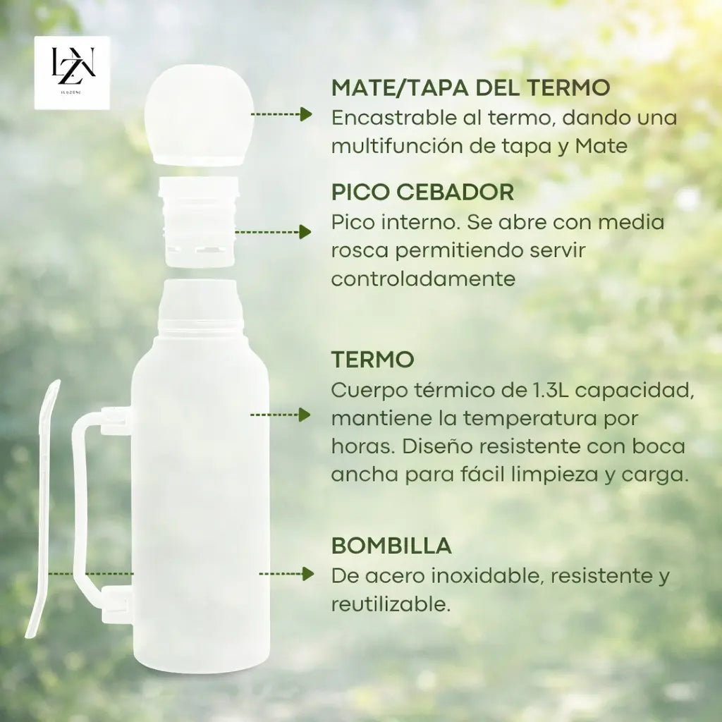 Termo de Yerba Mate Premium de Gran Capacidad