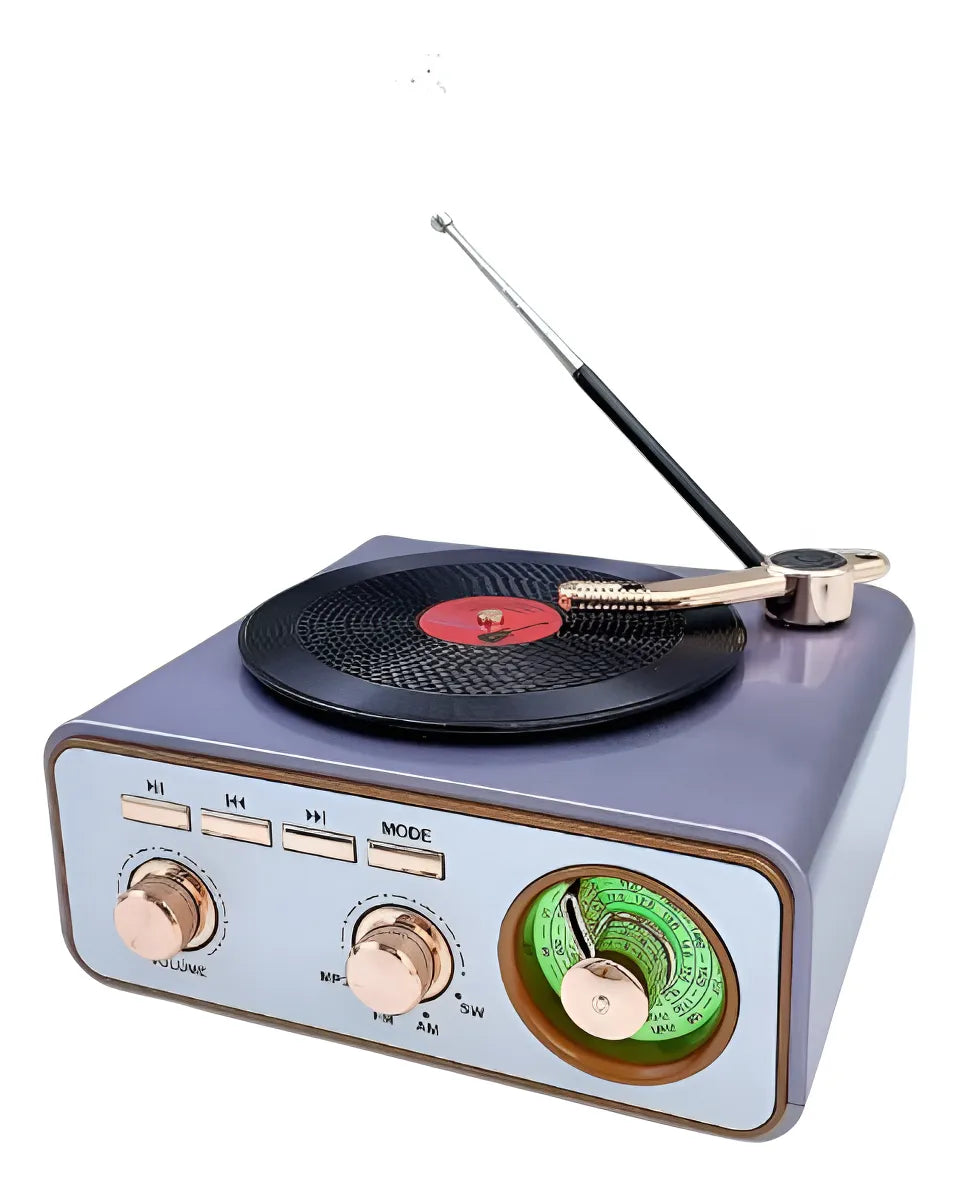 Tocadiscos Retro Bluetooth Meier MD-1217BT