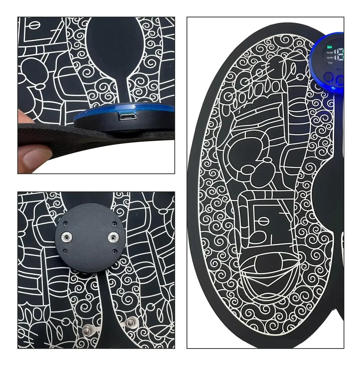 👣 Tapete Masajeador EMS: Electroestimulación y Bienestar para tus Pies 👣