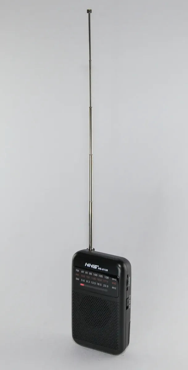 📻 Radio de Mano Portátil Analógica | AM / FM / SW con Antena Telescópica ✨