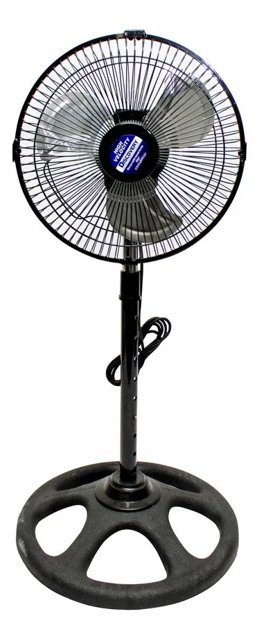 💨Ventilador de Pedestal 10" con Aspas Metálicas de High Velocity (3 Velocidades) ✨